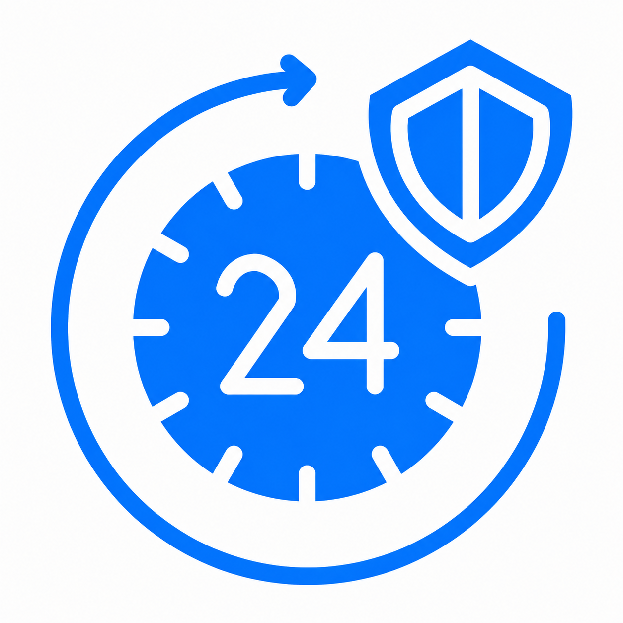 24/7 continuous operation