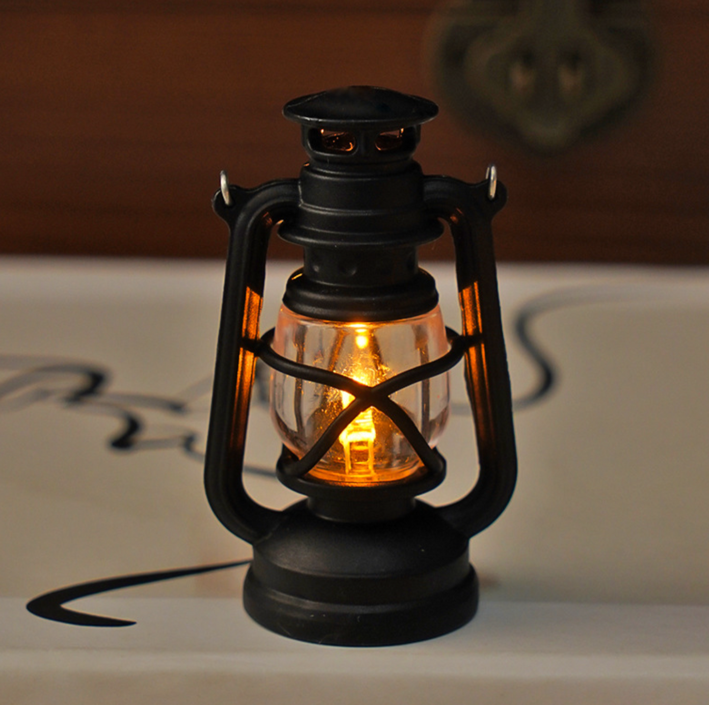 EmberGlow Vintage Lantern